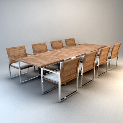 3d garden furniture design