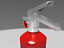 3d medium sized extinguisher