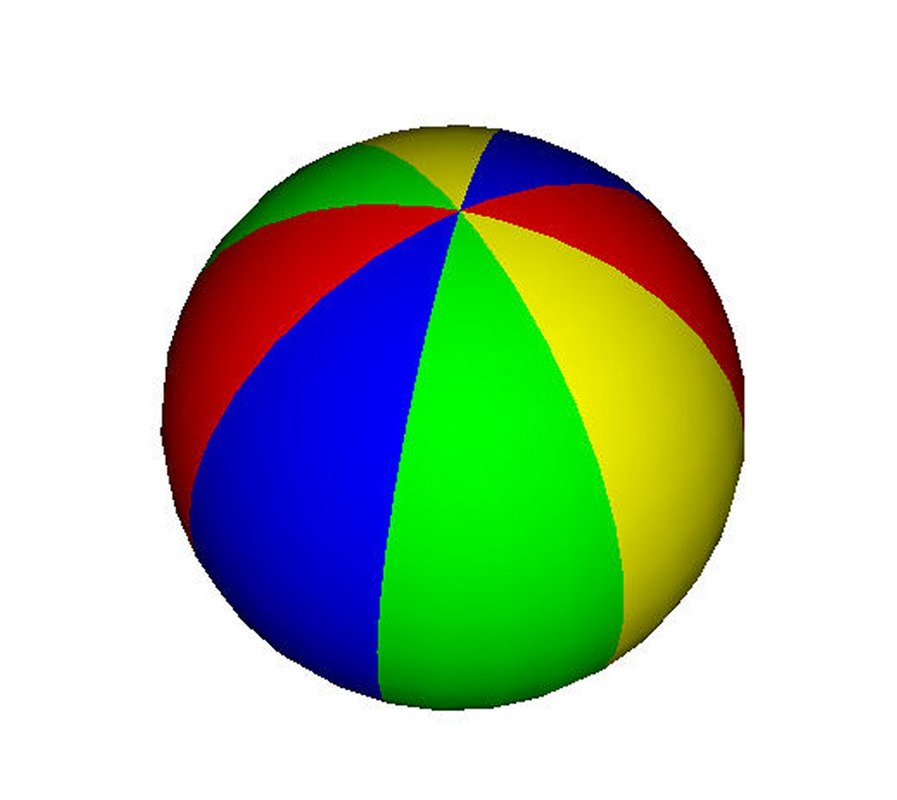 3d beach ball