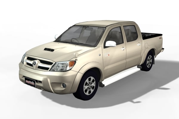 3d Toyota Hilux Vigo Model