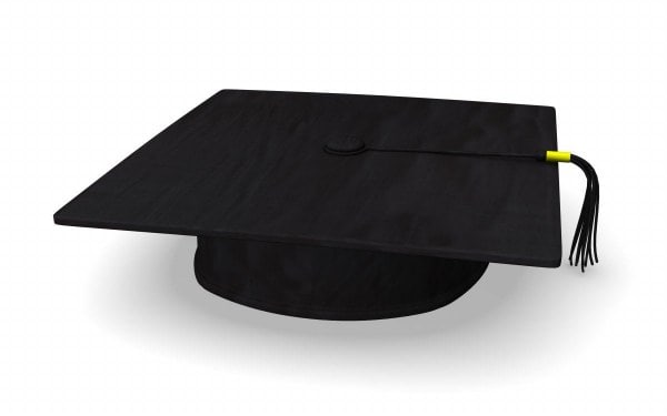 3ds graduation cap diploma