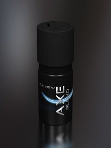 3d axe bodyspray model