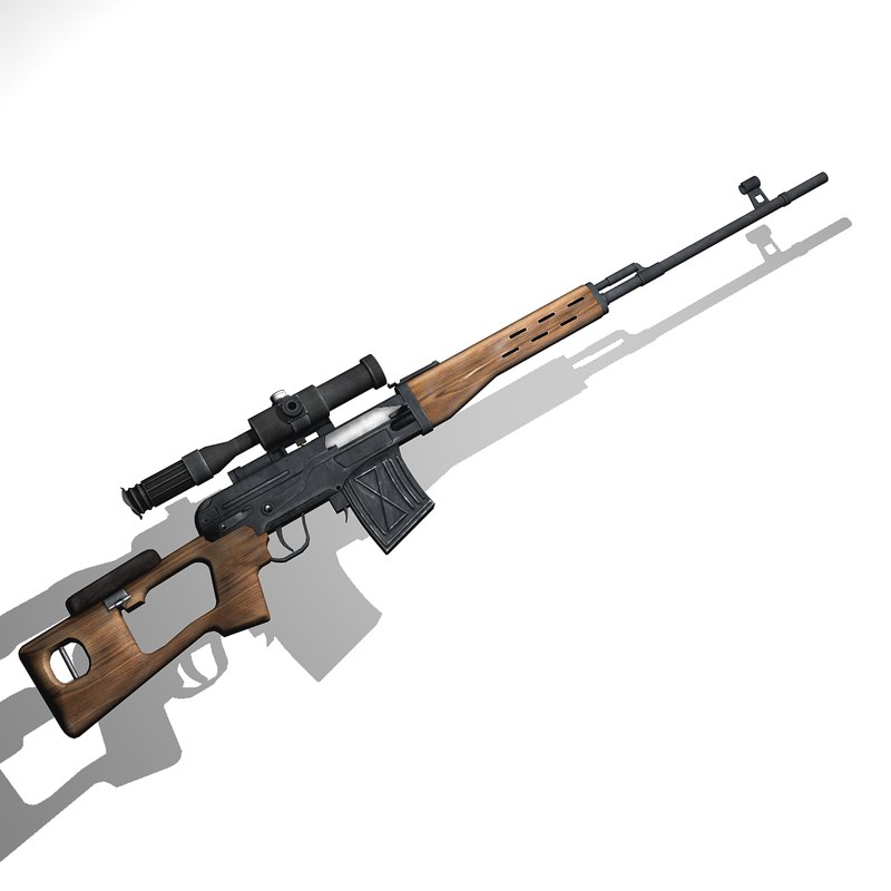 obj svd dragunov sniper rifle