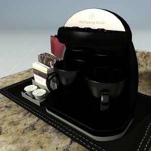 3d hotel coffee maker