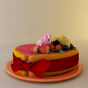 3d cake model