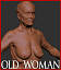 3d hyper-real old woman anatomy