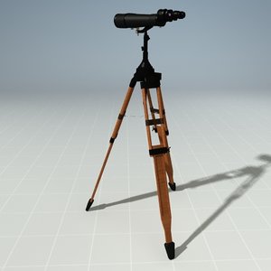 3d model telescope