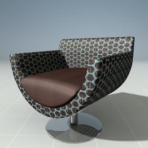 3d sandler lounge chair