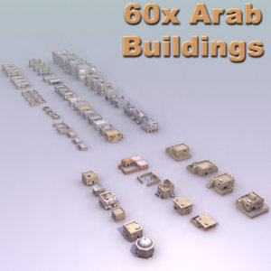 3d building arab model
