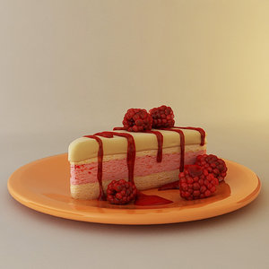 3d model cake