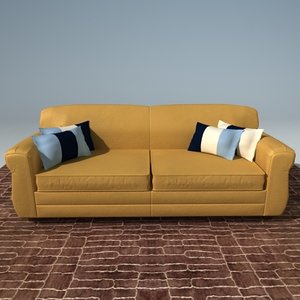 maya leather couch