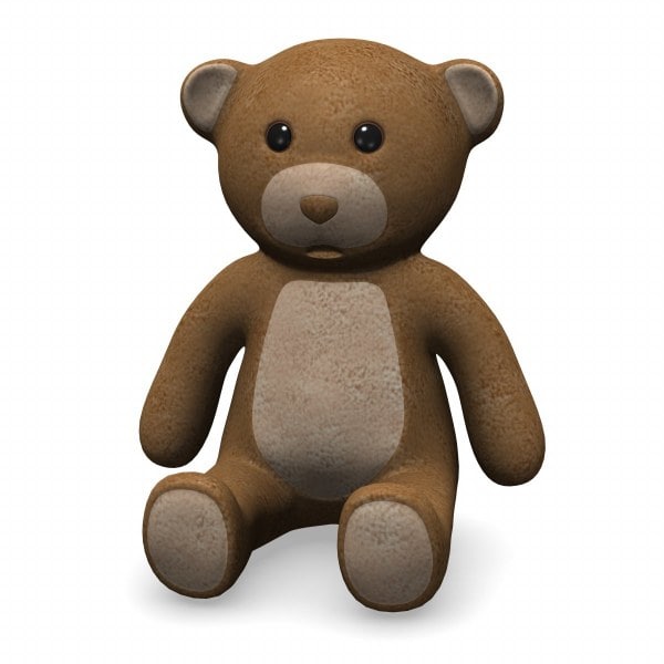 3d teddy bears model