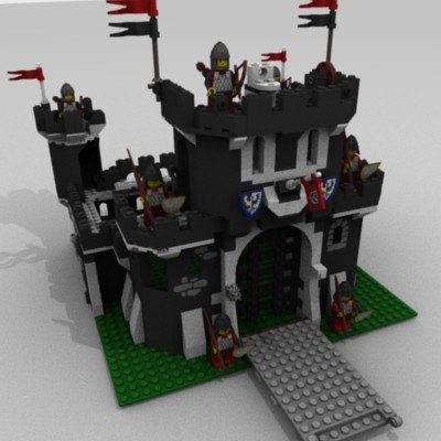 lego black castle