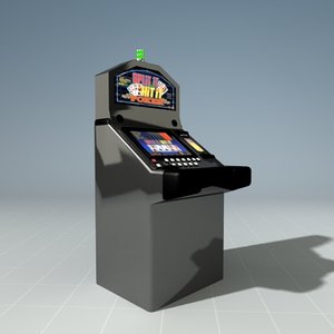 slot machine casino 3d model