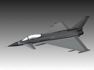 3ds max eurofighter typhoon