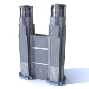 metropolitan government 3d model