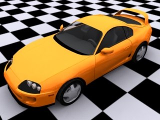 3d 19 car model