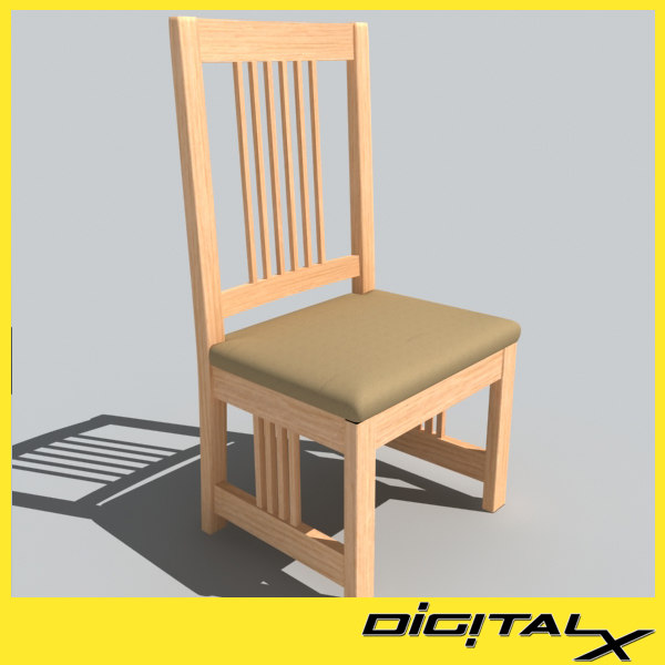 3ds max dining chair