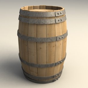3d barrel model