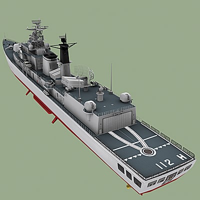 3d type 052 luhu class