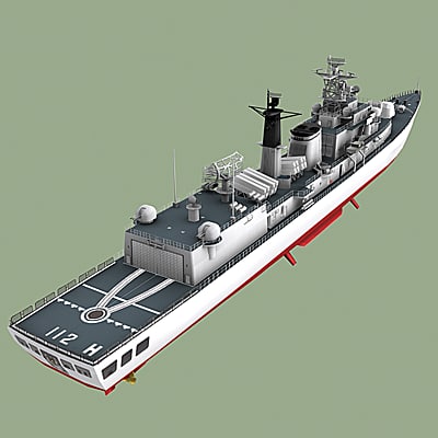 3d type 052 luhu class