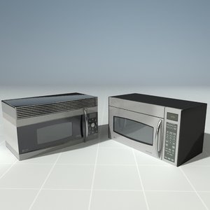 ge profile microwaves 3d max