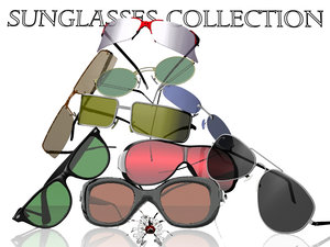 3d sunglasses model