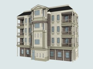3d apartment model