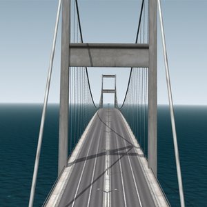 3d bosphorus bridge