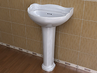 Toto Dartmouth Pedestal Lavatory Lpt640