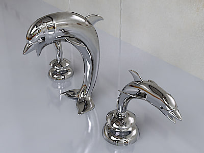 3d Realistic Brasstech Dolphin 2300 Model
