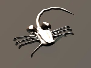 free 3ds model prototype facehugger