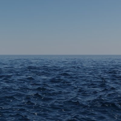 sea scene 3d max