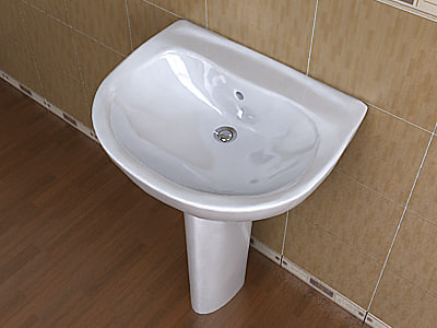 Toto Supreme Pedestal Lavatory Lpt241