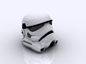3d model stormtrooper helmet