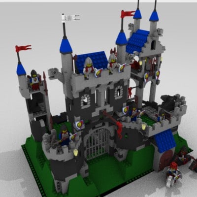 lego royal knights castle