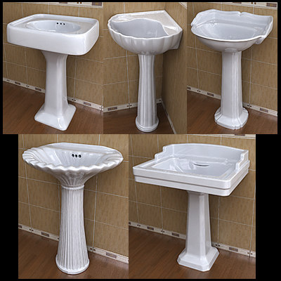 5 St Thomas Creations Pedestal Lavatory Collections