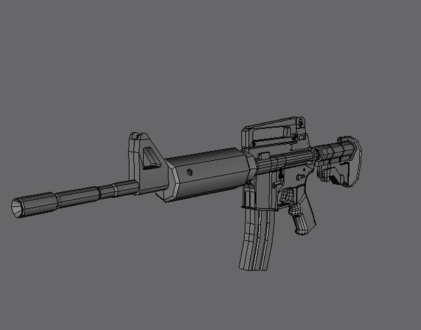 Чертеж m4a1 s