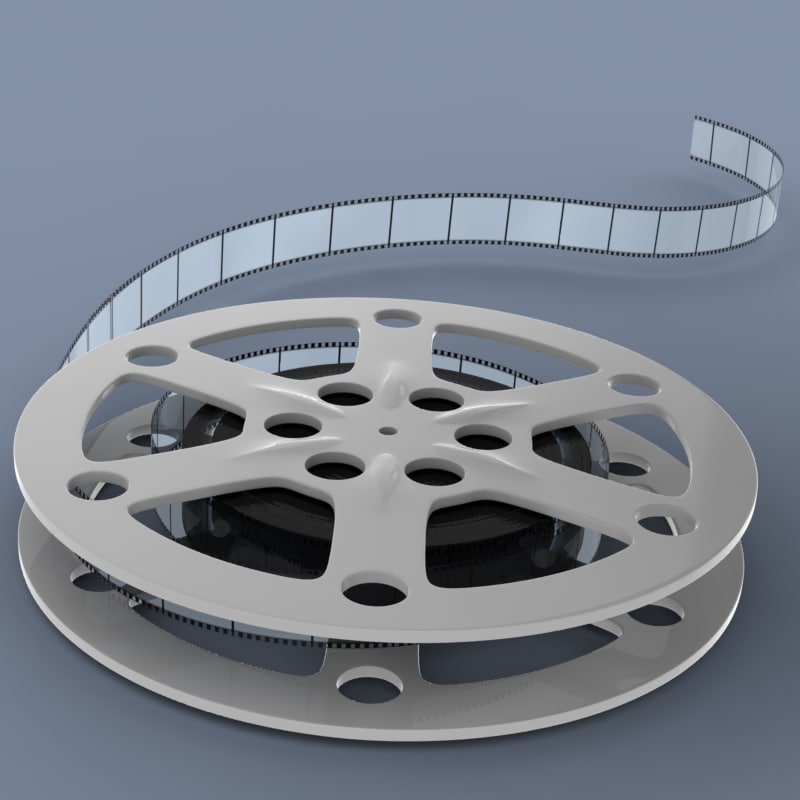 film reel 3d x