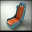 sport car seat 05 3d 3ds