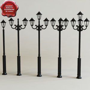 3ds max street lamps v1