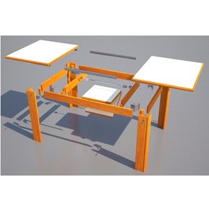 3d table model