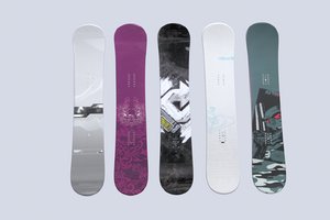 3d snowboard set