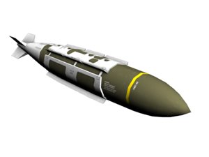 3ds max gbu-32 jdam bomb