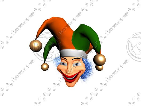 滑稽演员3d模型