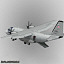 alenia c-27j spartan military transport 3d model