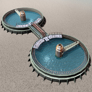 water treatment plant 3ds