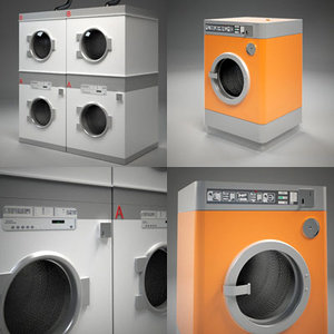 3ds max public laundry machine