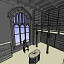 old library 3d 3ds