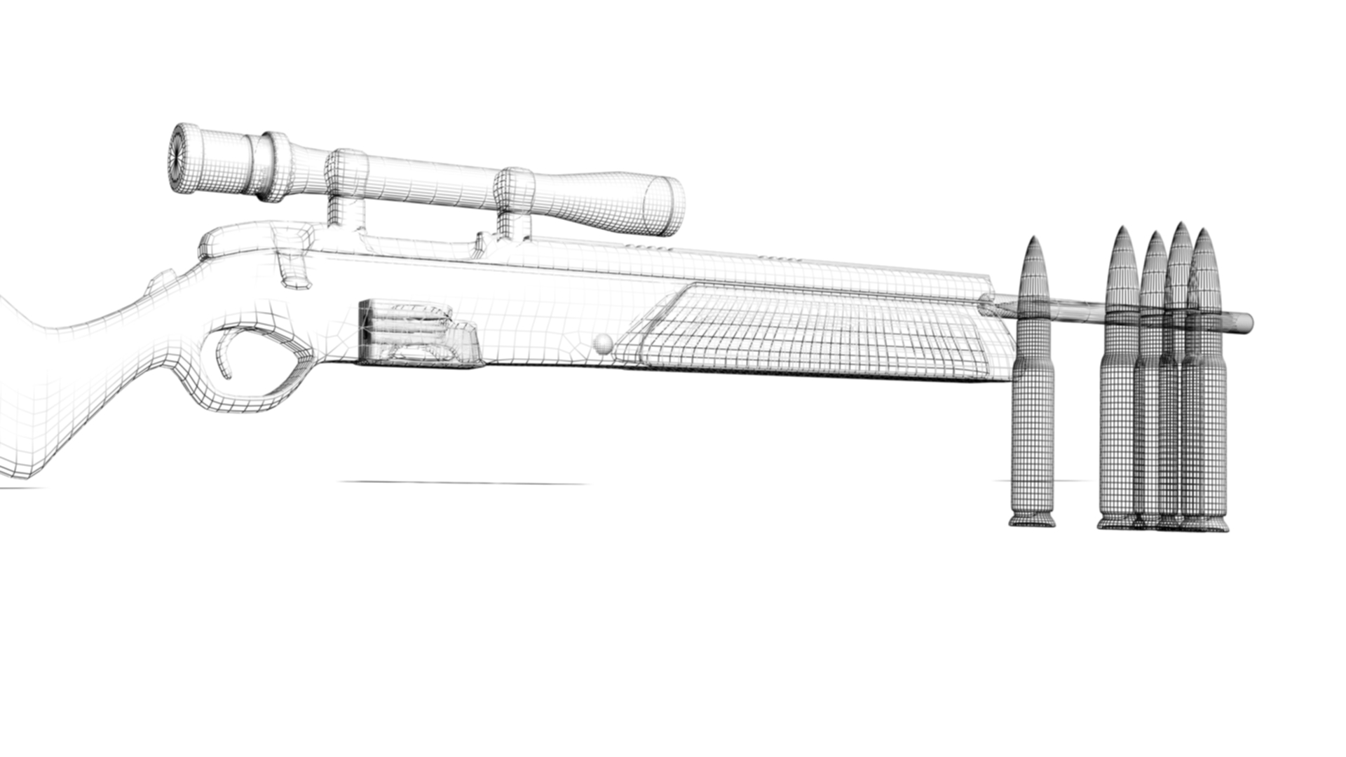 steyr scout 3d dxf